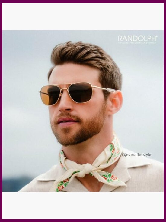 23k Gold Aviator Sunglasses with Polarized Lenses UV Protection main image 5